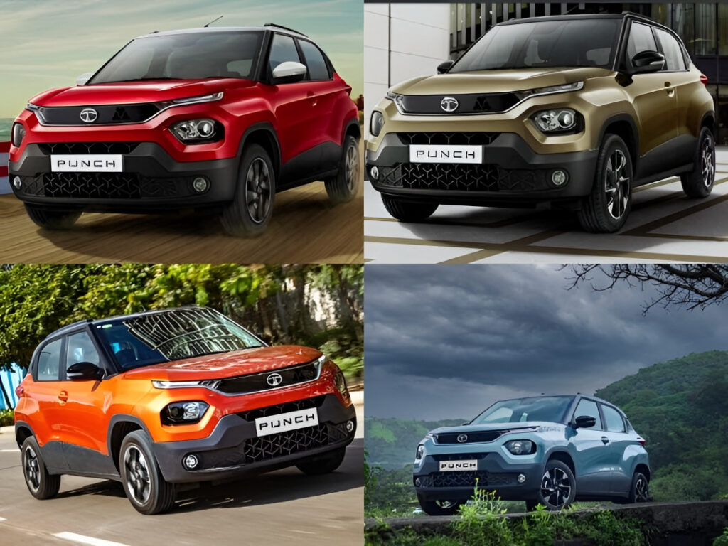 Tata Punch Dual Tone Colours