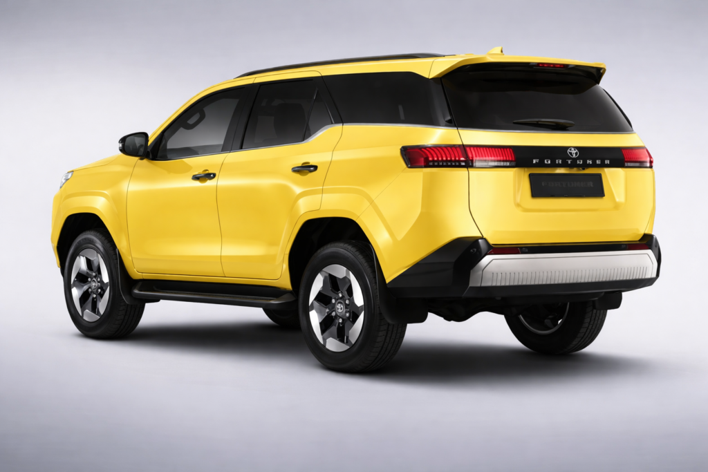 Next Gen Toyota Fortuner Updates