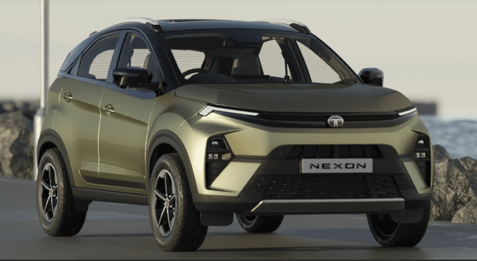 Tata Nexon 2026 rear LED tail light design