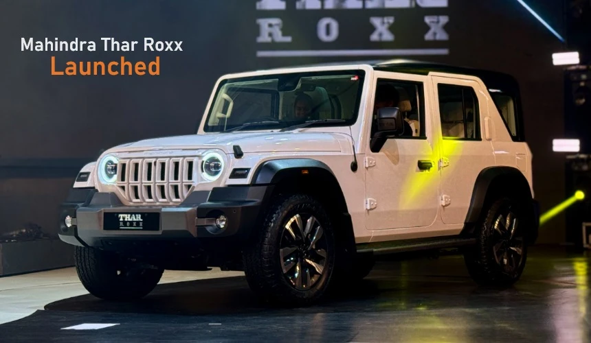 "Mahindra Thar Roxx"