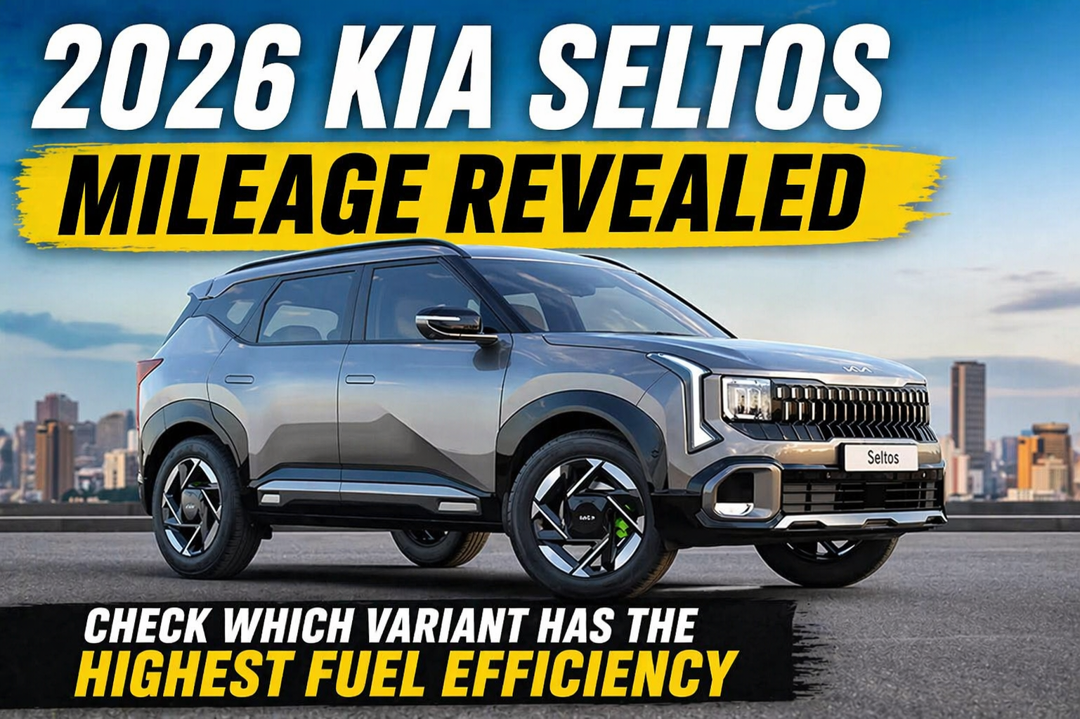 "2026 Kia Seltos mileage"