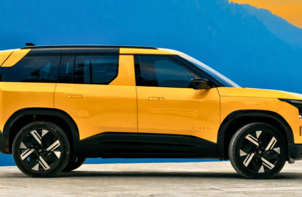 Tata Sierra 2026 electric SUV exterior design India