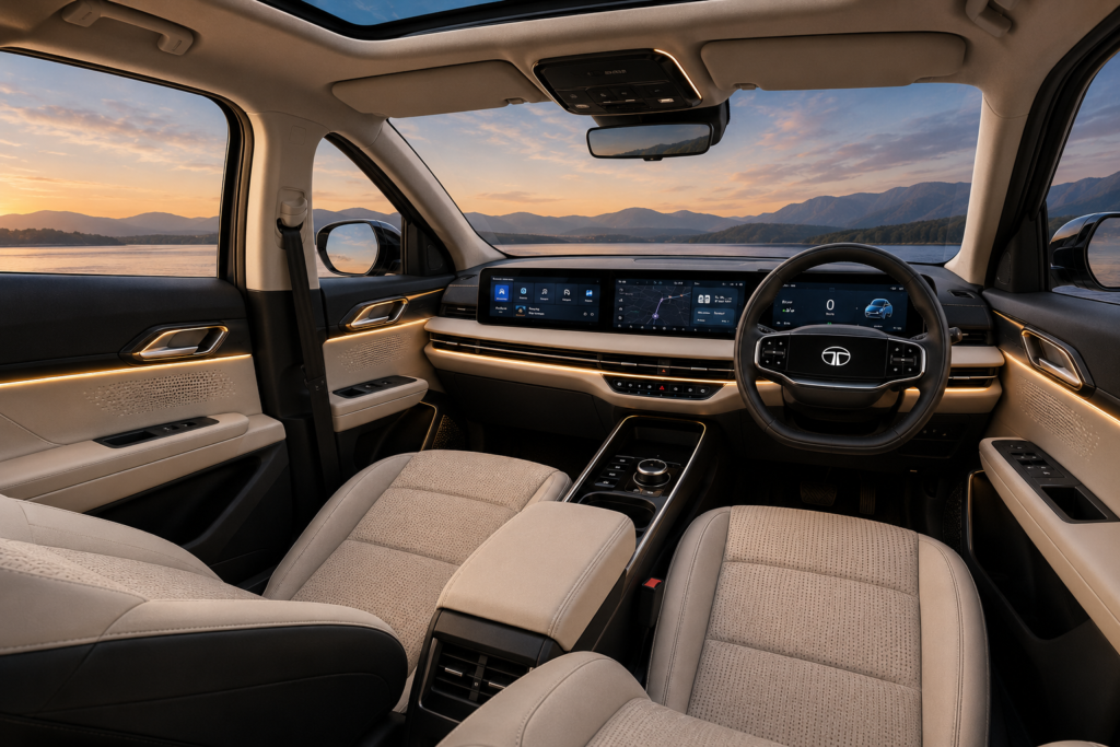 Tata Sierra EV Interior