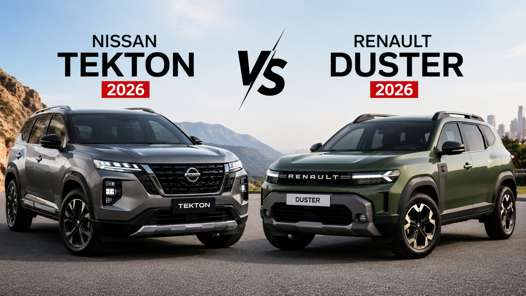 Renault Duster 2026 Overview, not text onlye car image