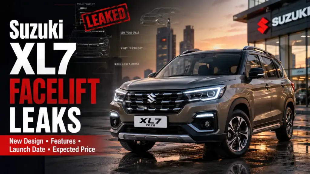 Suzuki XL7 Facelift Leaks