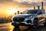 Honda ZR-V India Launch 2026 premium SUV featured image with sporty front design, LED headlights, luxury styling, and modern city background.